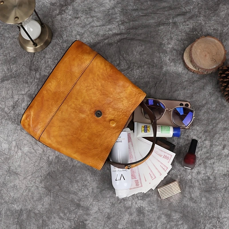 Vintage-Style Women's Crossbody Bag