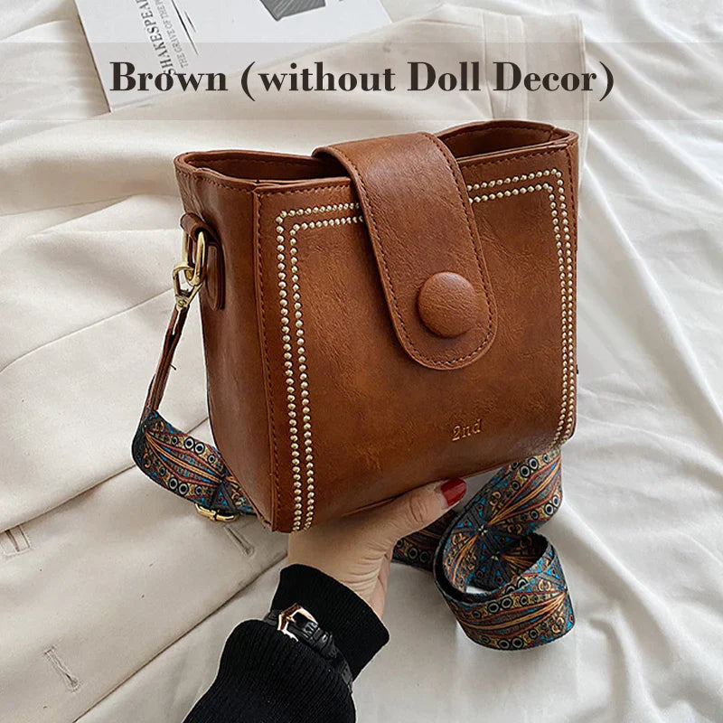Vintage Women Shoulder Hobo Crossbody Bag