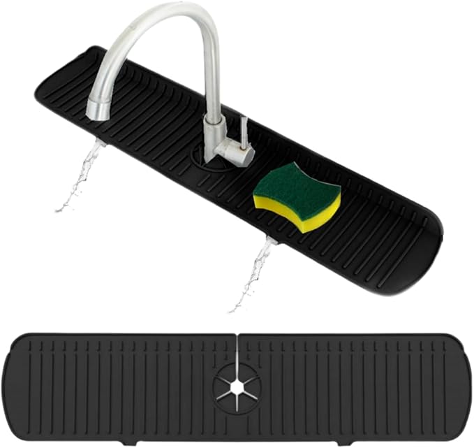 AquaGuard Silicone Faucet Splash Mat