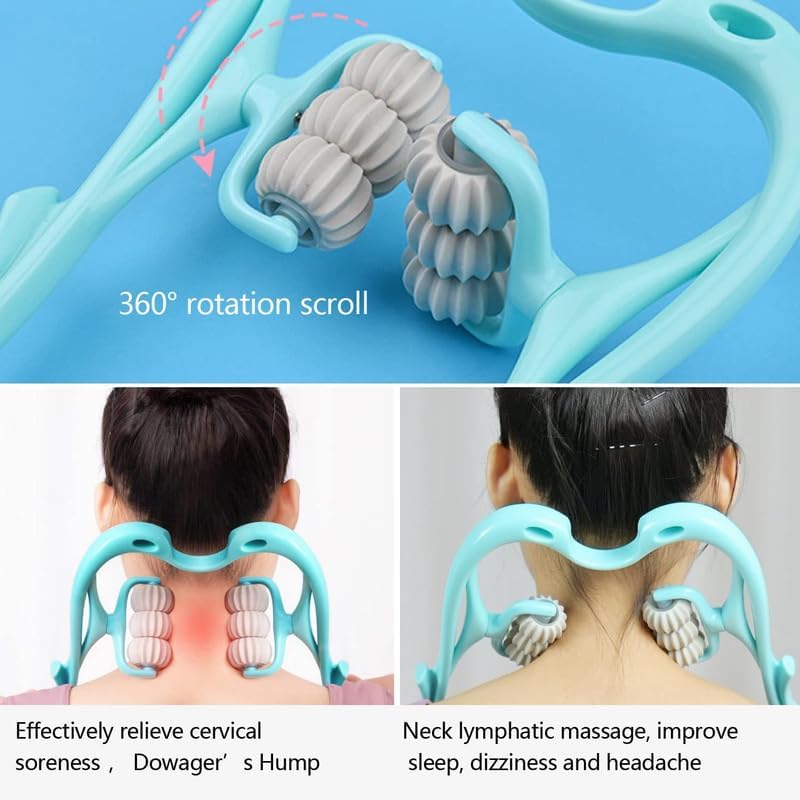 360° Adjustable Rotating Neck Massager