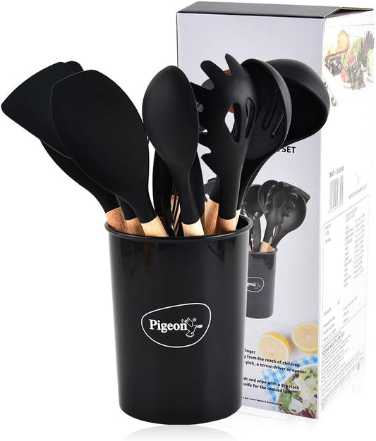 Non-Stick Wooden Multi Culinary Cookware Set