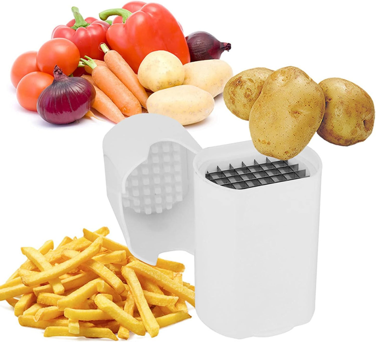 Time Saving Easy To Handle  Ultimate Potato Cutter