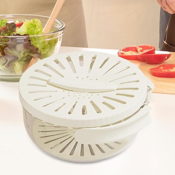 Bilayer Fruit and Vegetable Colander Strainer Bowl