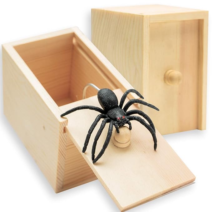 Crazy Spider Prank Box – Endless Laughs Guaranteed!