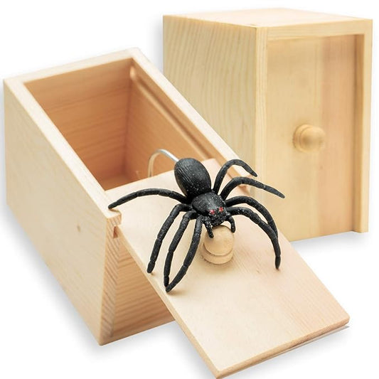Crazy Spider Prank Box – Endless Laughs Guaranteed!