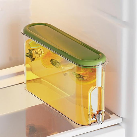 Clear Cold Kettle Beverage Dispenser with Faucet