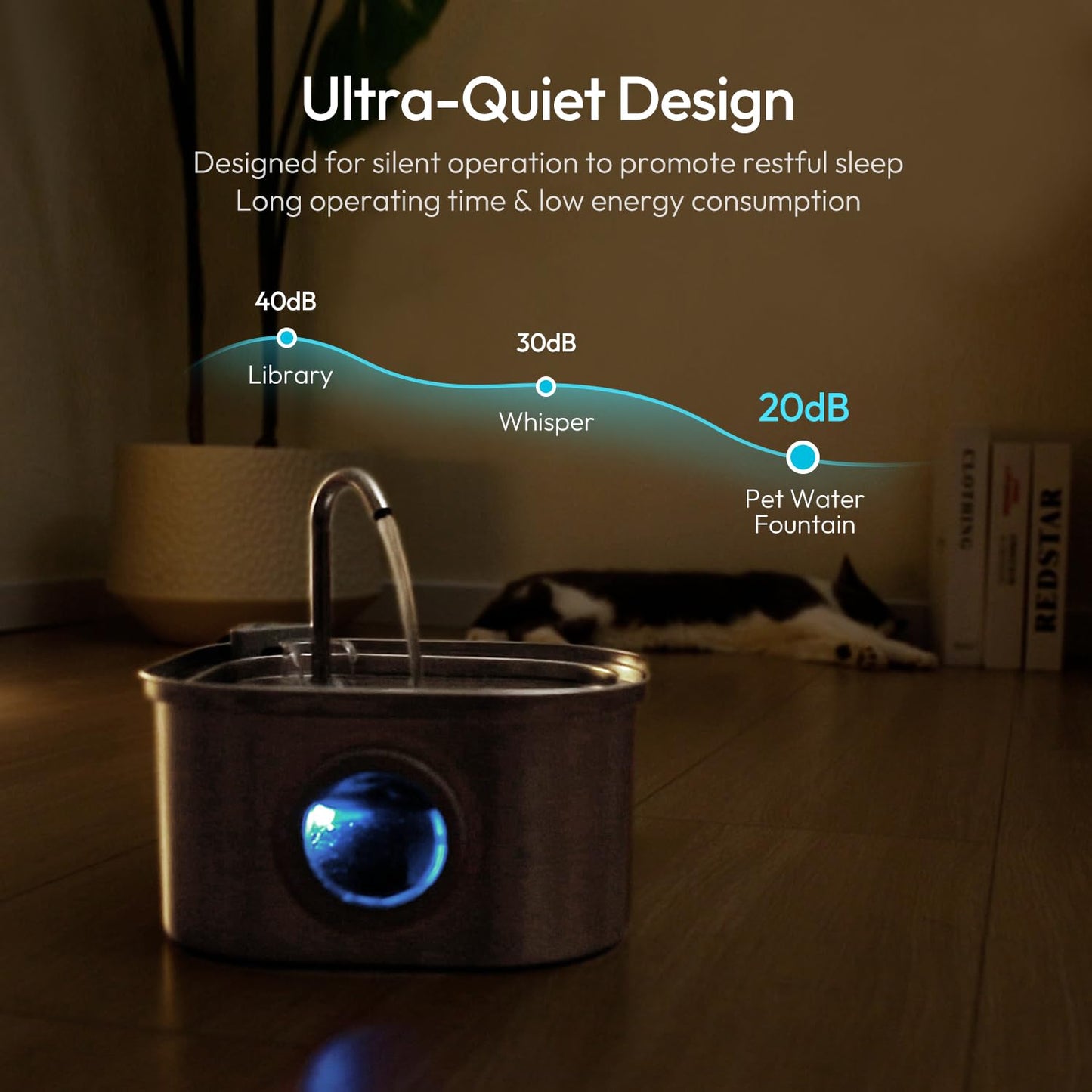 Stainless Steel Pet Fountain