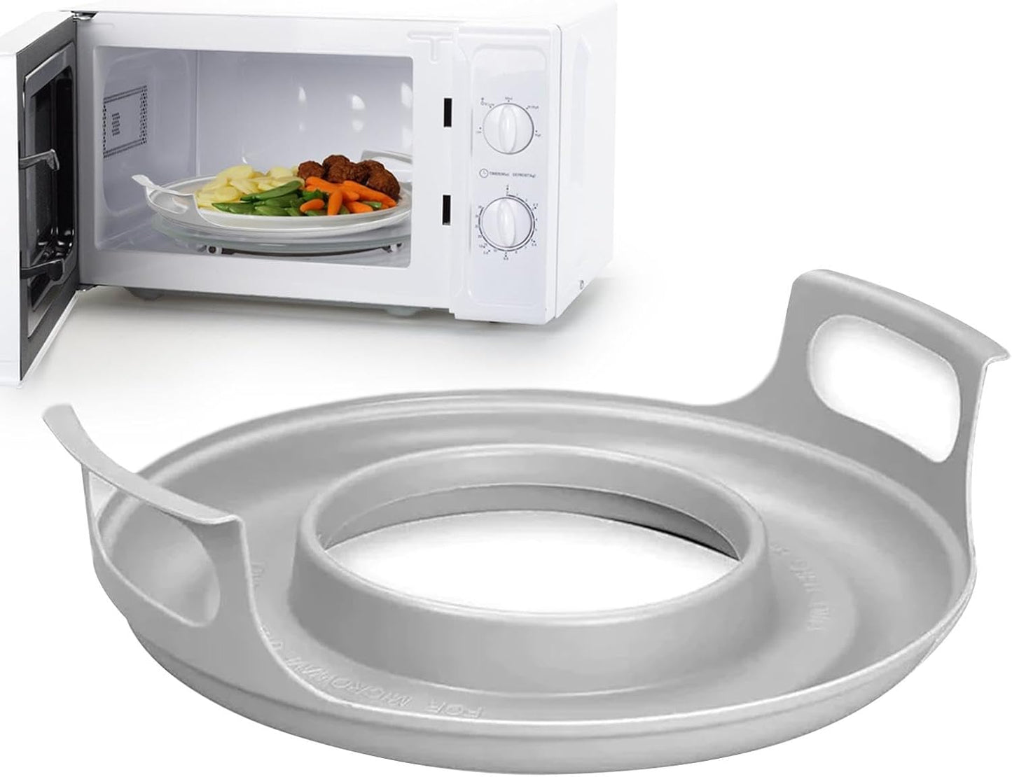 Burn-Free Multicolor Microwave Dish Holder(Set Of 2)