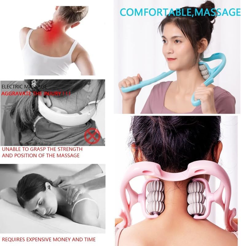 360° Adjustable Rotating Neck Massager
