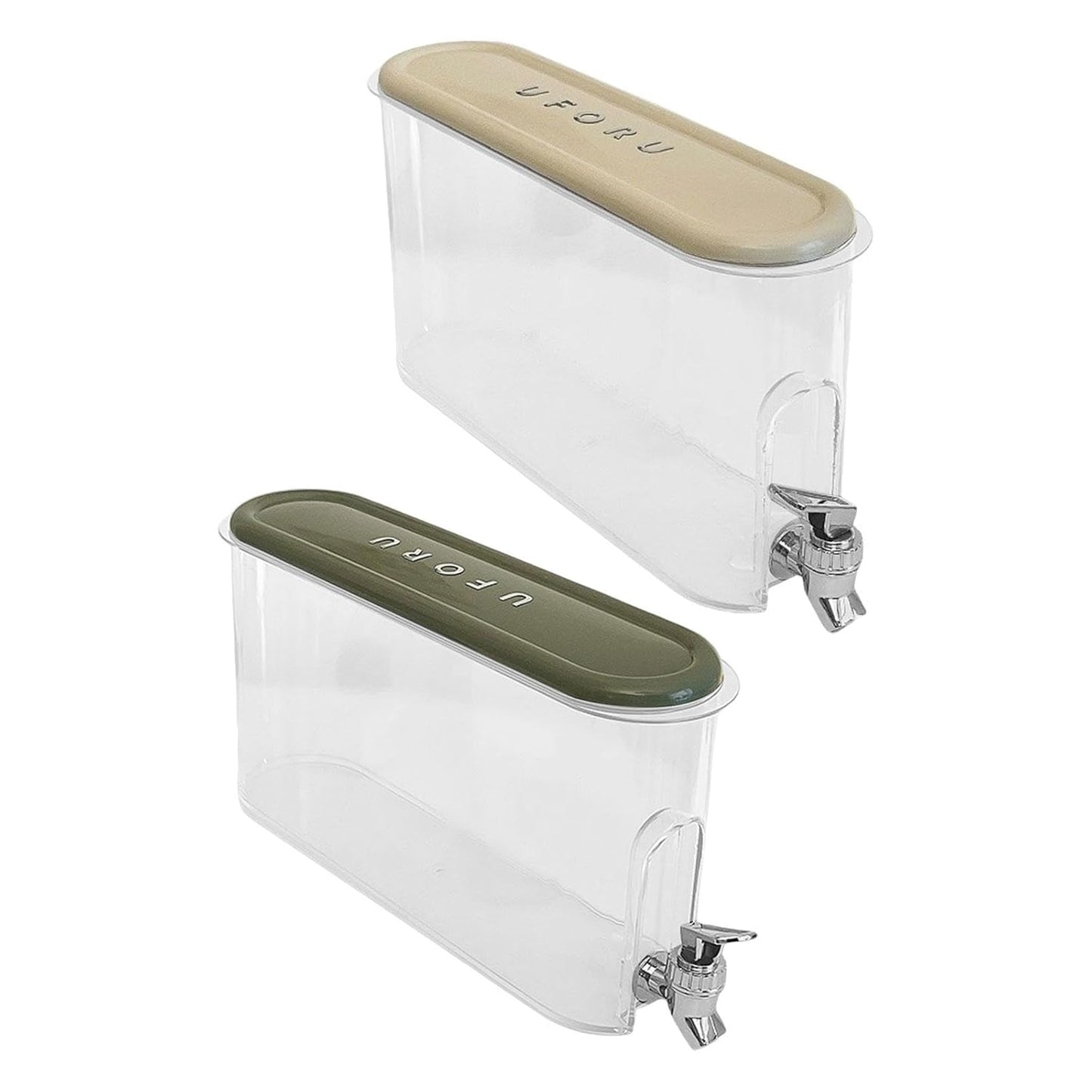 Clear Cold Kettle Beverage Dispenser with Faucet