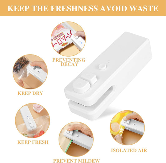 Dual Functional Mini Sealer(Set of 2)