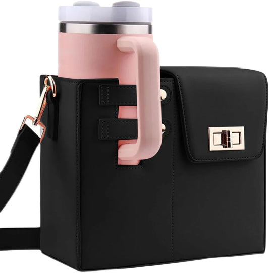 Outdoor Portable Crossbody Water Cup Storage Bag