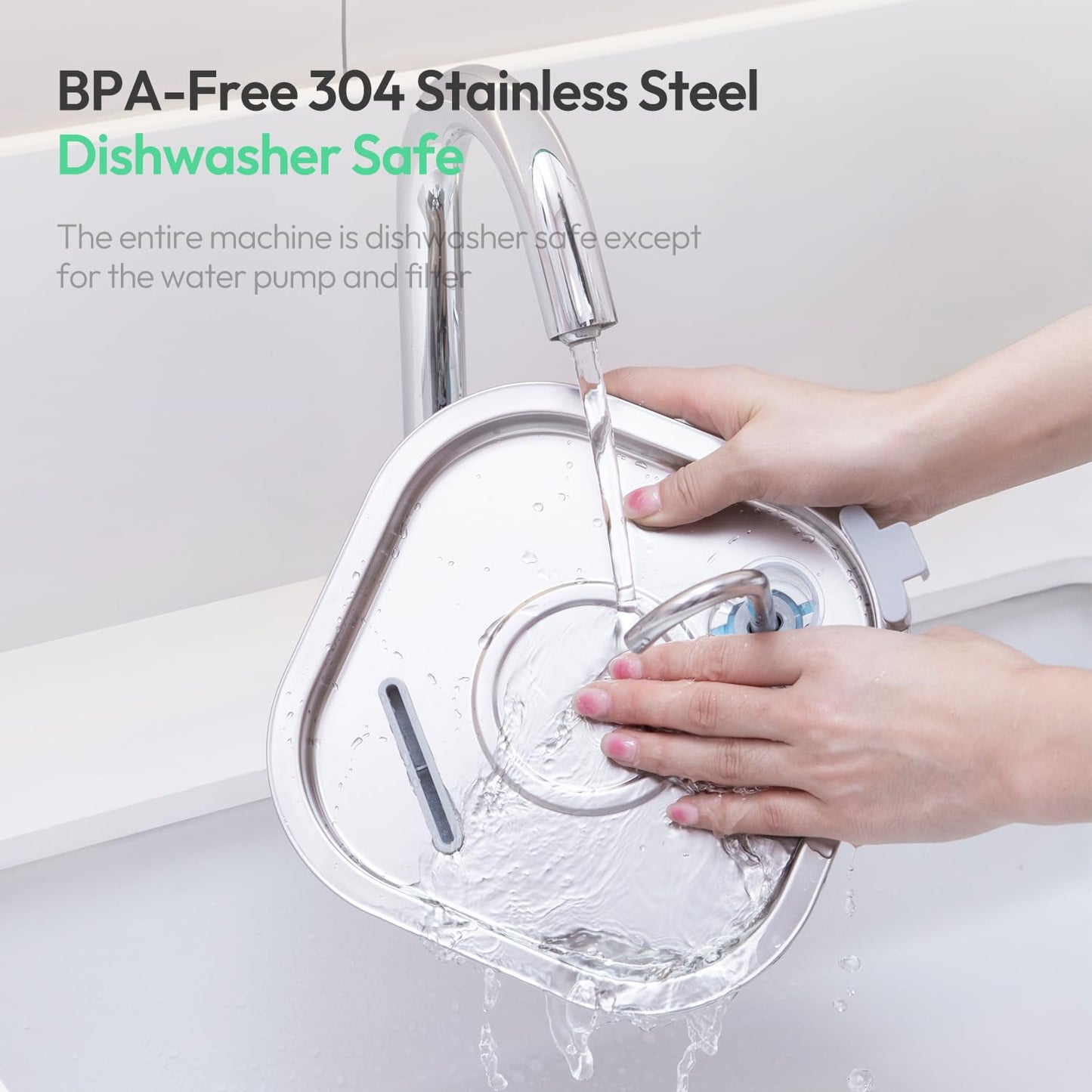 Stainless Steel Pet Fountain