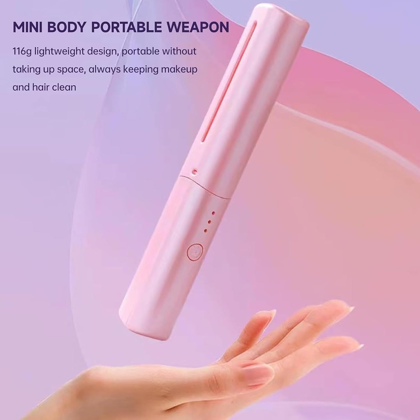 Cordless Styling Comb Portable Mini Hair Straightener