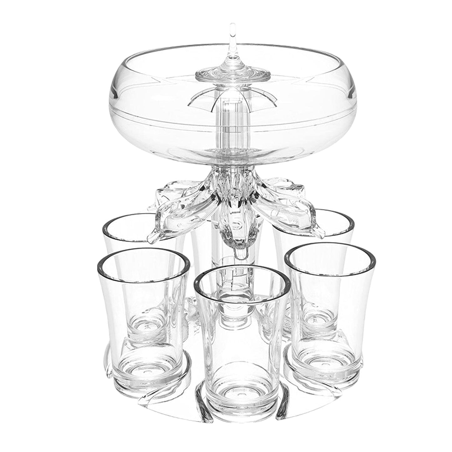 6 Shot Glass Dispenser and Holder