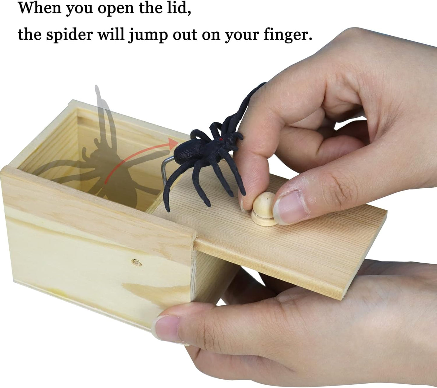 Crazy Spider Prank Box – Endless Laughs Guaranteed!