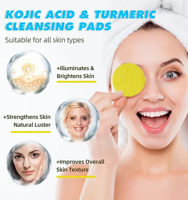 Turmeric & Kojic Acid Cleansing Pads (50 pads)