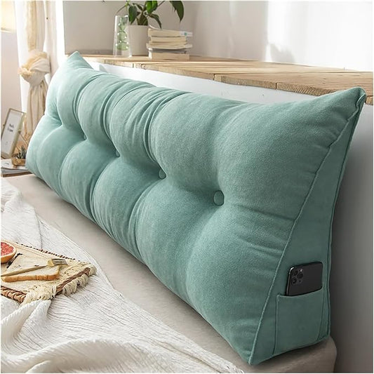 Triangle Wedge Pillow Queen Size Cushion Cover