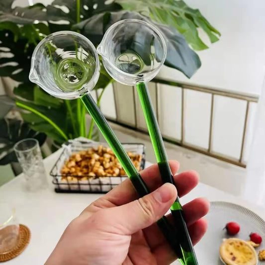 Clear Glass Stirring Spoons - (Set Of 2)