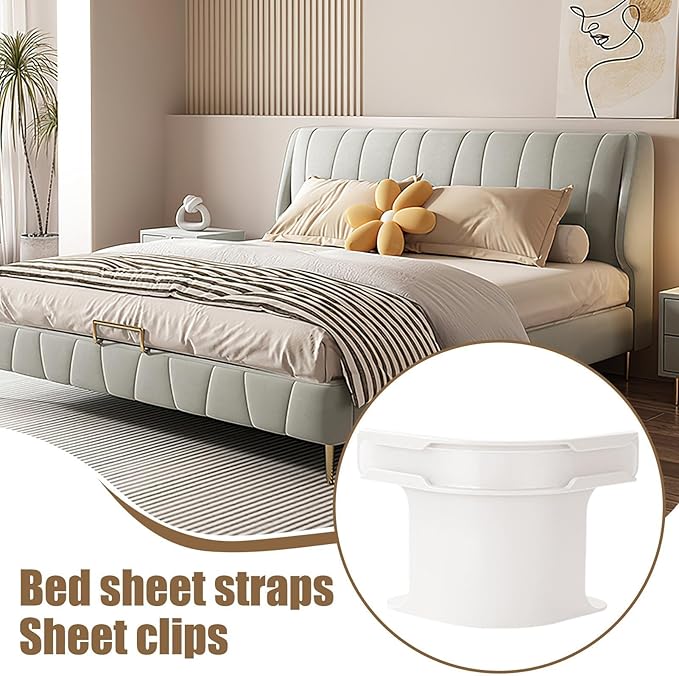 Bed Sheet Fixing Clips with Lock Strips