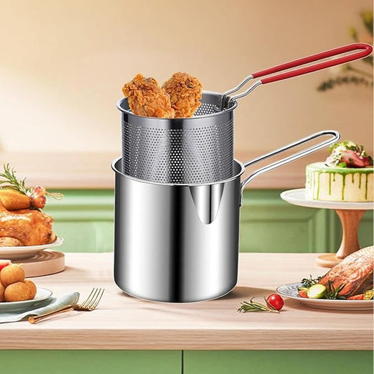 Stainless Steel Deep Frying Pot