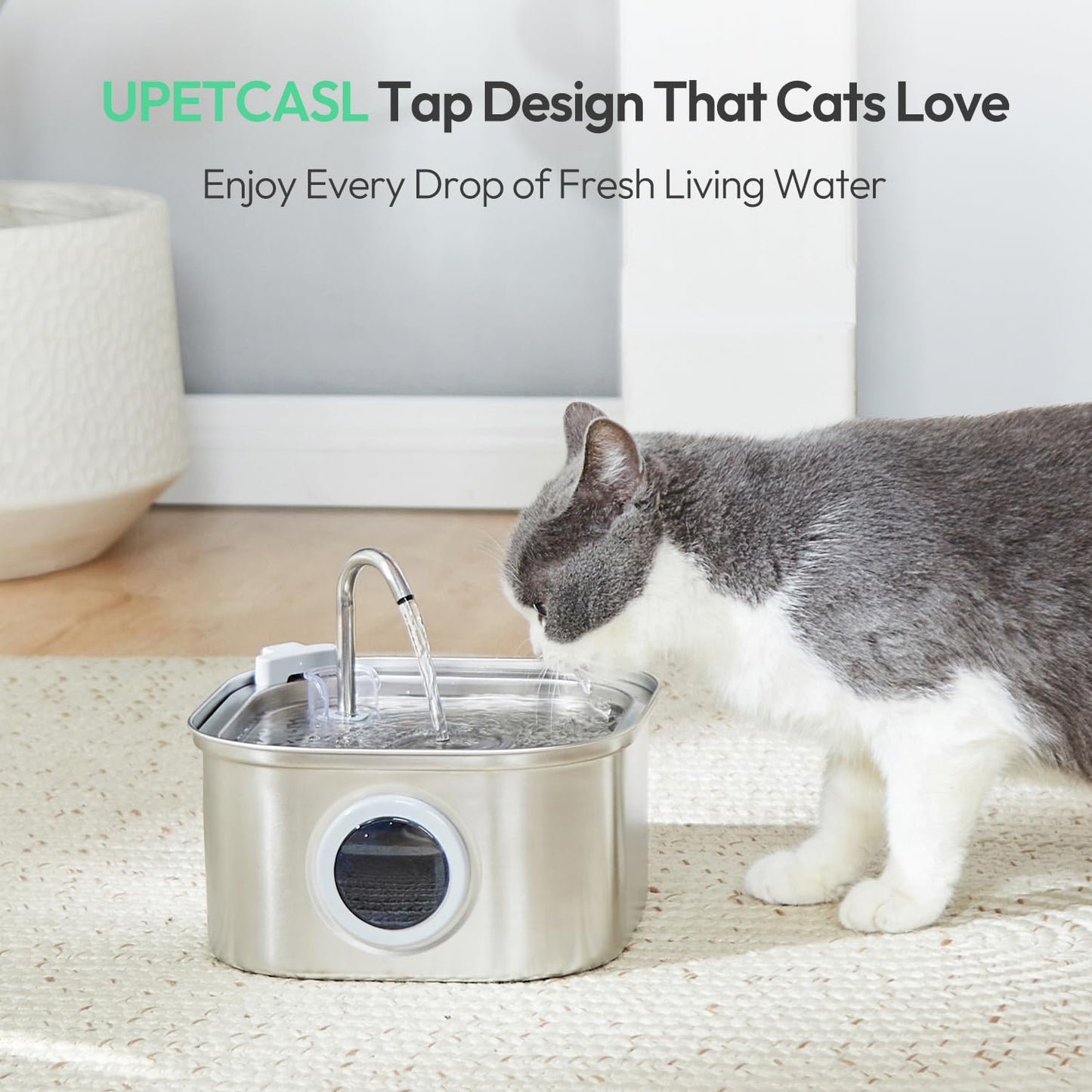 Stainless Steel Pet Fountain