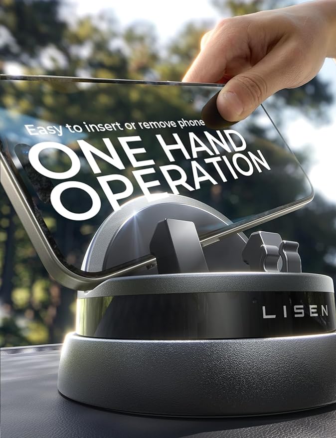 360° Rotatable Dashboard Cell Phone Holder