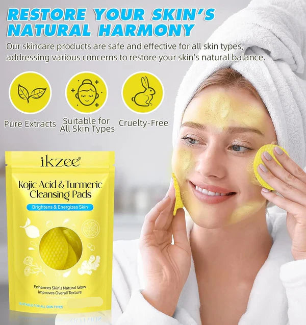 Turmeric & Kojic Acid Cleansing Pads (50 pads)