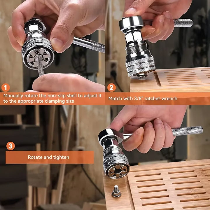 High-Torque Adjustable Wrench Tool