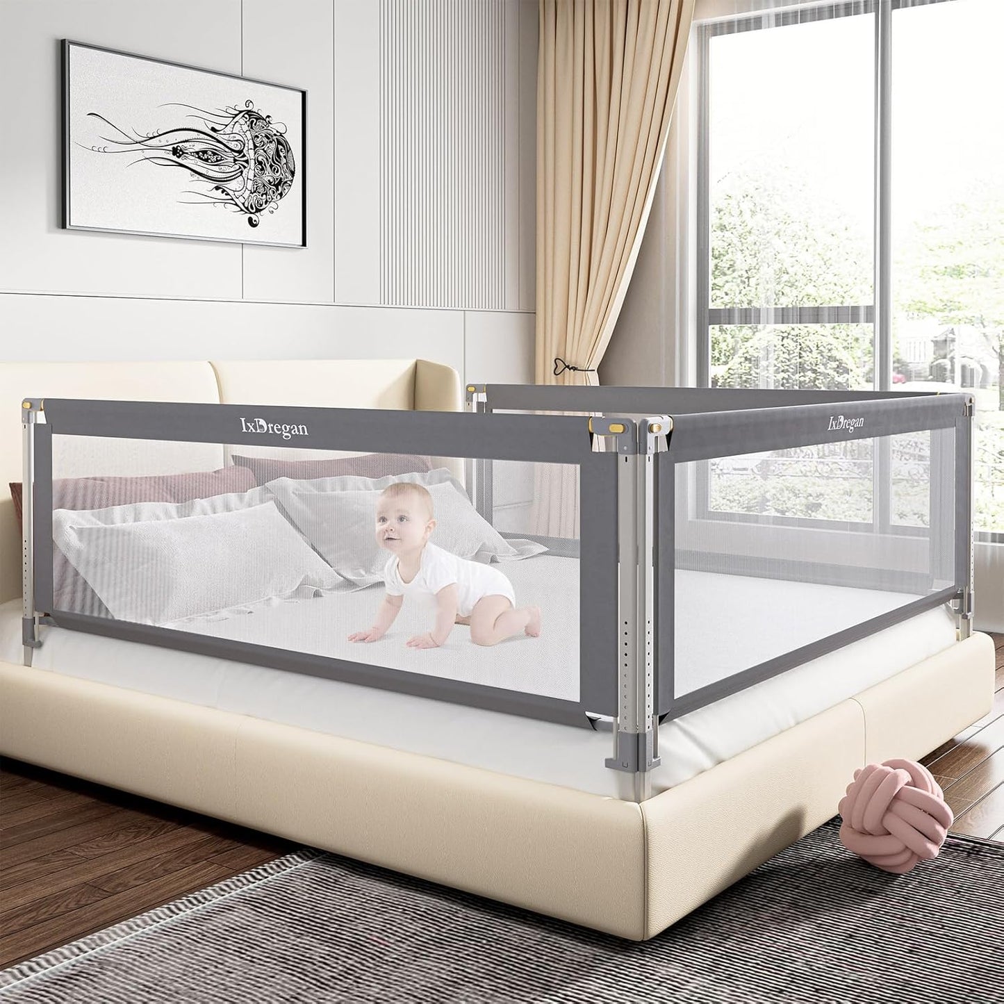 Baby Bed Rail Guard for Toddlers and Infants