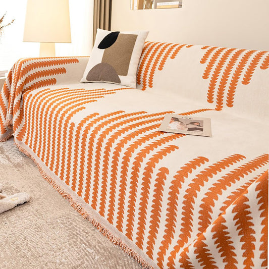 Geometric Pattern Multi-Color Sofa Slipcover Set