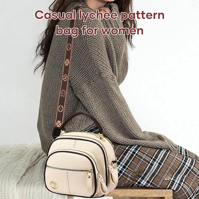 Showstopper Leather Crossbody Bag