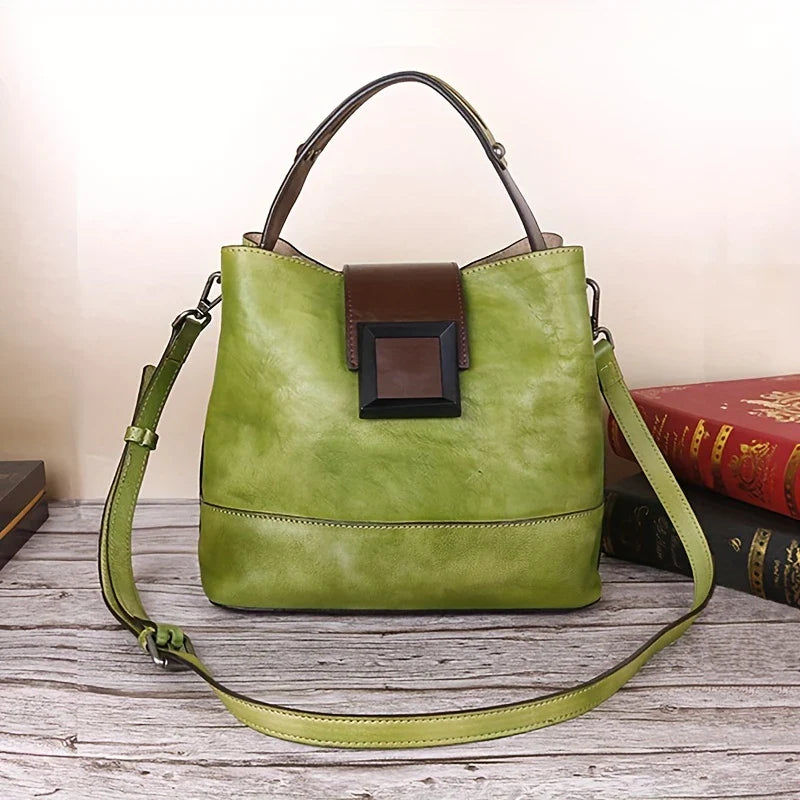Vintage-Style Women's Crossbody Bag