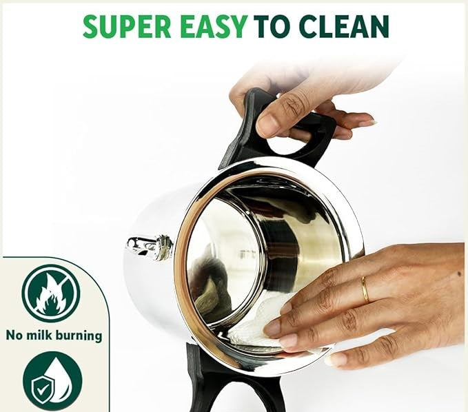 Spill-Free Milk & Tea Boiler