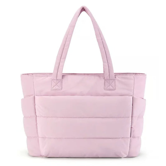 Bomber Chic Puffer Tote Bag