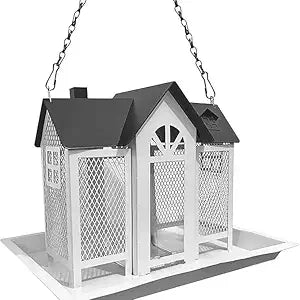 Triple Chamber Hanging Bird Feeder