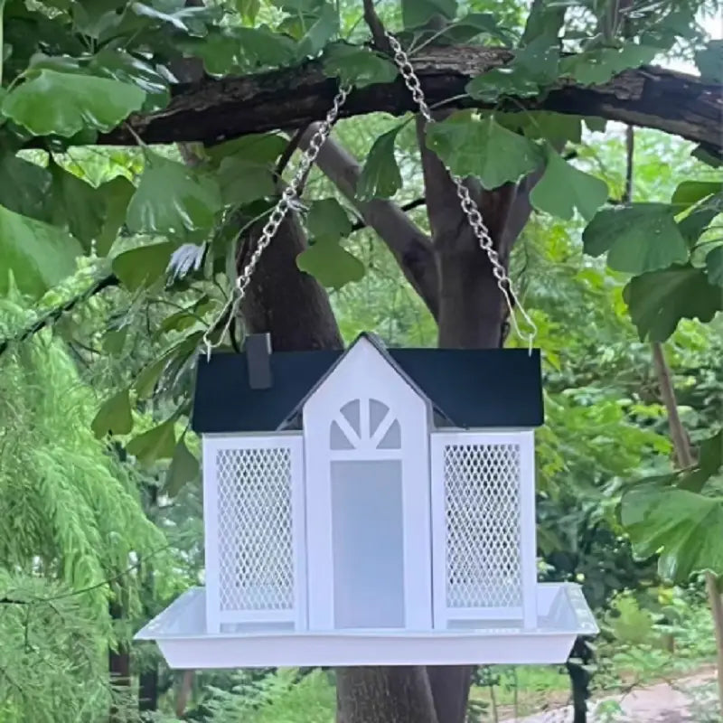 Triple Chamber Hanging Bird Feeder