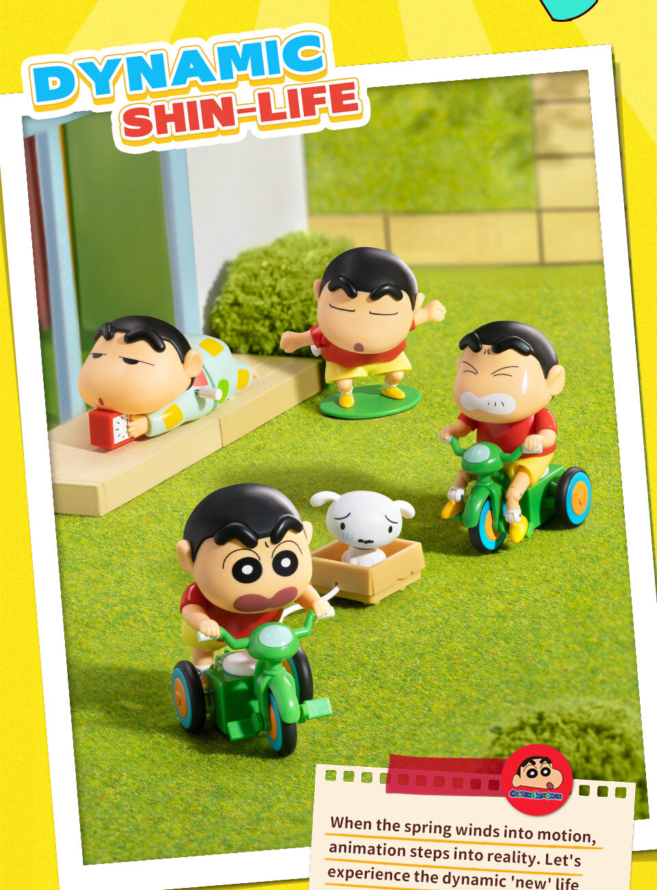 Shinchan Dynamic Action Figure Play Set