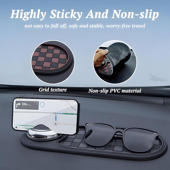 Multifunction Car Anti-Slip Dashboard Mat