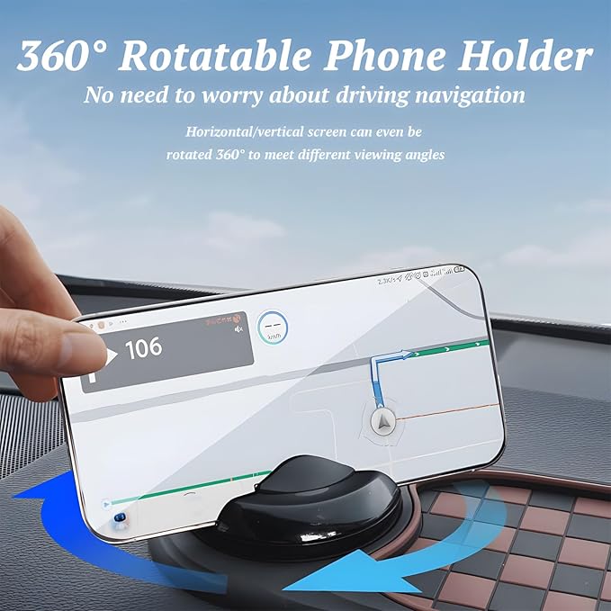 Multifunction Car Anti-Slip Dashboard Mat