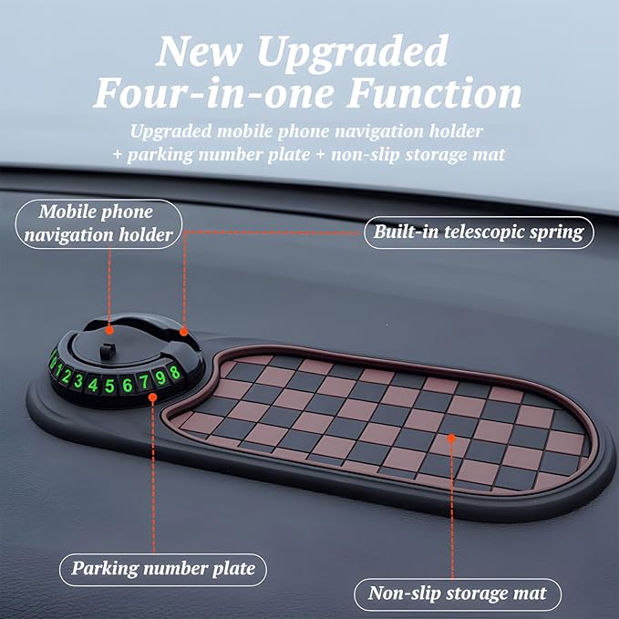Multifunction Car Anti-Slip Dashboard Mat
