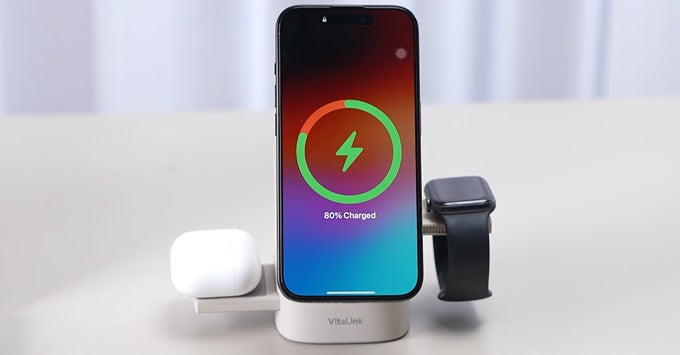 Auto-Rotate Multi-Use 3-in-1 Wireless Charging Stand