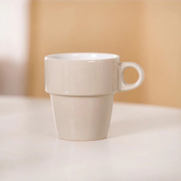 6-Piece Stackable Ceramic Espresso Cups