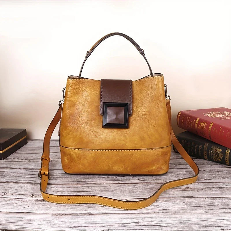 Vintage-Style Women's Crossbody Bag