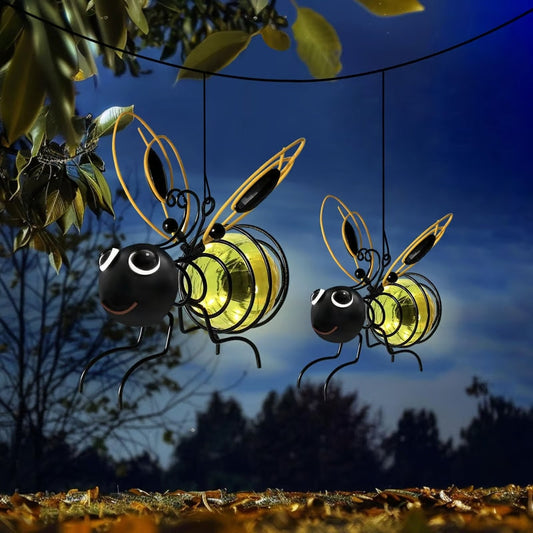 Hanging Solar Bee Lights