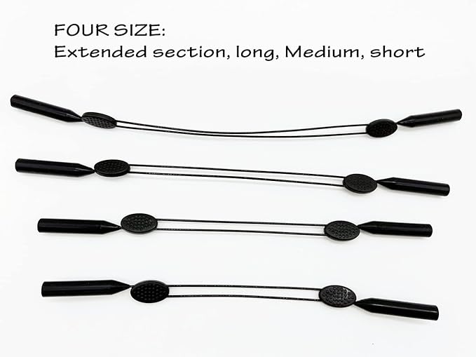 Adjustable Anti-Slip Eyeglasses Retaining Straps