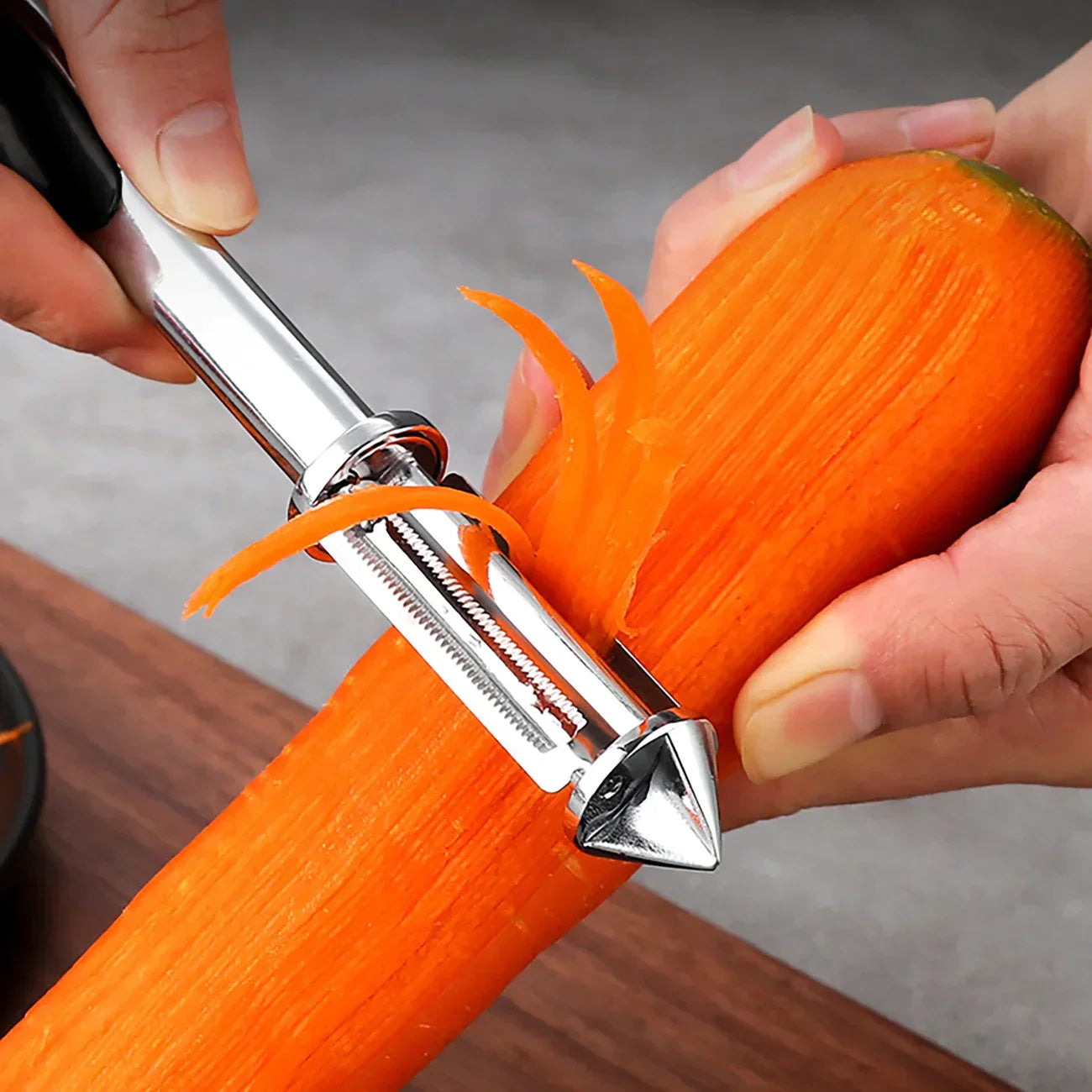 3 in 1 Vegetable and Fruit Peeler (Set of 2)