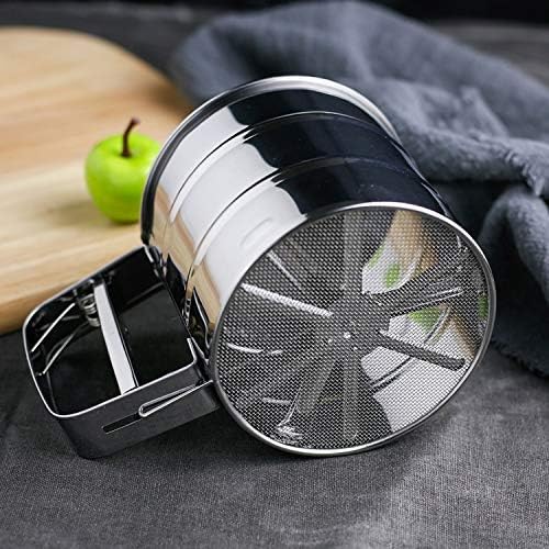 Stainless Steel Mess-Free Flour Sifter Cup
