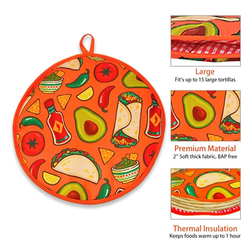 12-Inch Roti Insulation Bag (Set of 2)