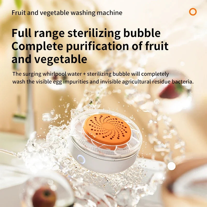 Automatic Portable Fruit & Vegetable Washer